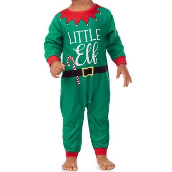 Elf Family Christmas Pajama Set (3 pairs total) - Picture 3 of 8